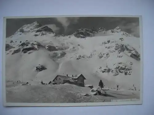 Alte AK Lizumer Hütte Wattenberg Wattental Tirol [C150]