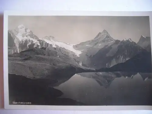 Alte AK Bachalpsee Bachsee Grindelwald [C766]