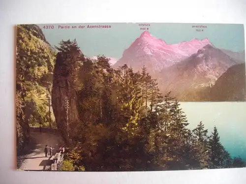 Alte AK Partie an der Axenstraße um 1925 [C777]