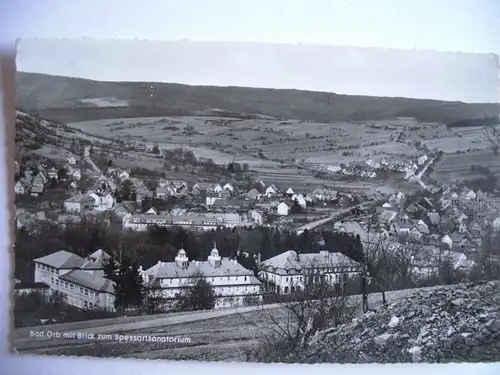 Alte AK Bad Orb Blick zum Spessartsanatorium  [A163]