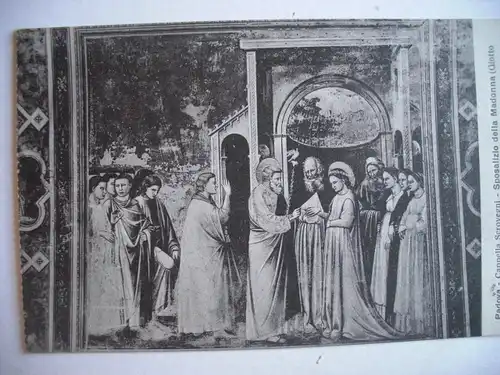 Alte AK Padova Cappella Scrovegni Giotto  [900]
