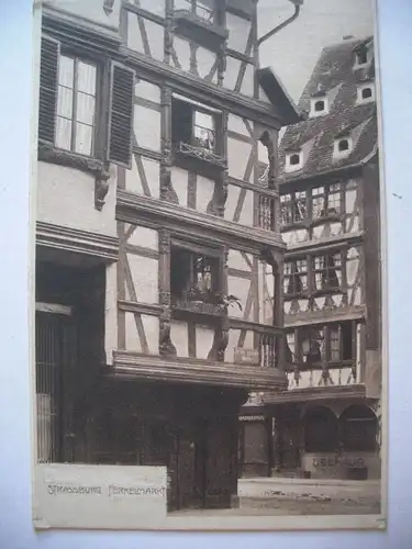 Alte AK Strassburg Strasbourg um 1910 Elsaß [915]