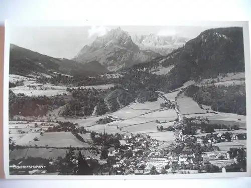 Alte AK Bischofshofen Gesamtansicht [924]