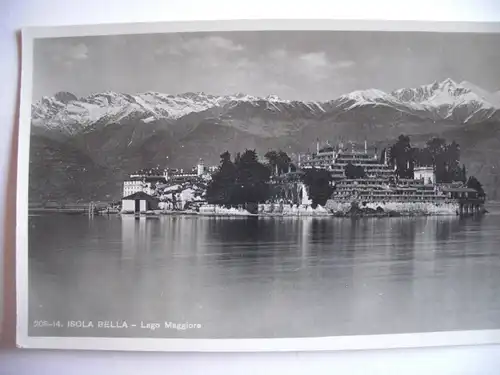 Alte AK Isola Bella Lago Maggiore [779]