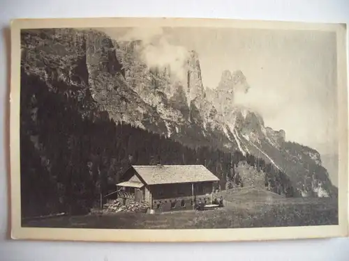 Alte AK Alpe di Siusi Mont da Sus Seiser-Alm [682]