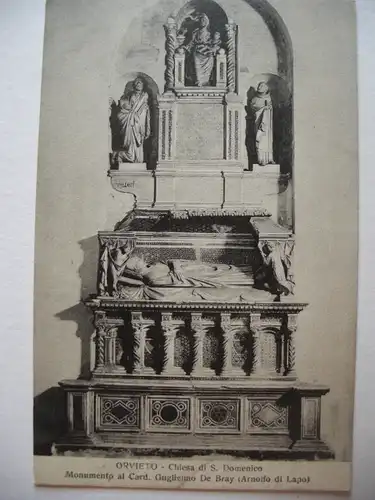 Alte AK Orivieto Chiesa di S. Domenico [729]