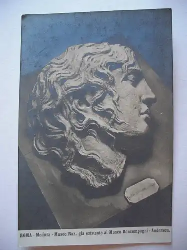 Alte AK Rom Roma Medusa Museo Naz. gia esistente al… [166]