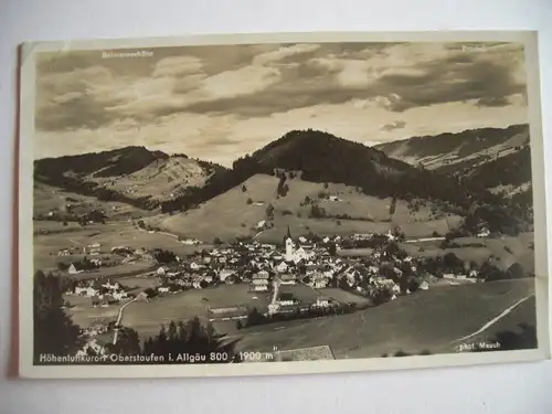 Alte AK Oberstaufen im Allgäu [264]