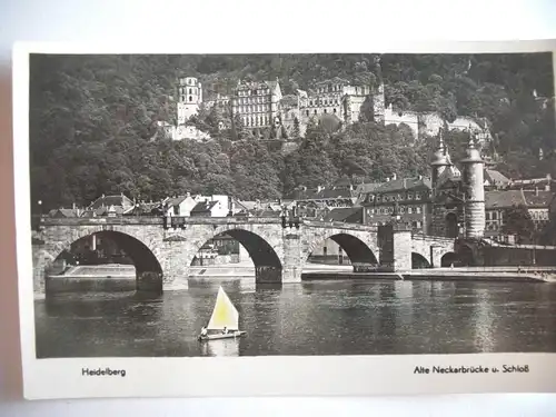 Alte AK Heidelberg Alte Neckarbrücke [446]