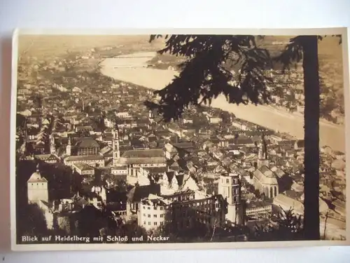 Alte AK Blick auf Heidelberg  [448]