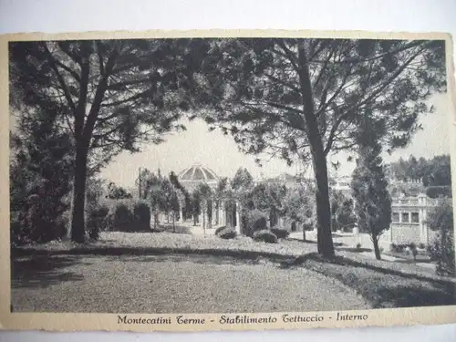 Alte AK Montecatini Terme um 1930 [516]