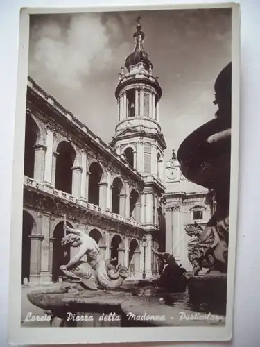 Alte AK Loreto Piazza della Madonna [520]