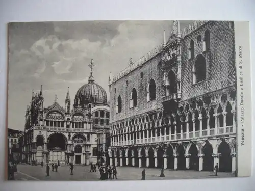 Alte AK Venedig Venezia Palazzo Ducale S. Marco [533]