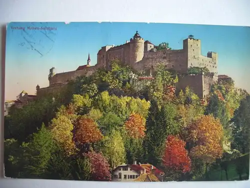 Alte AK Salzburg Festung Hohensalzburg um 1927 [568]