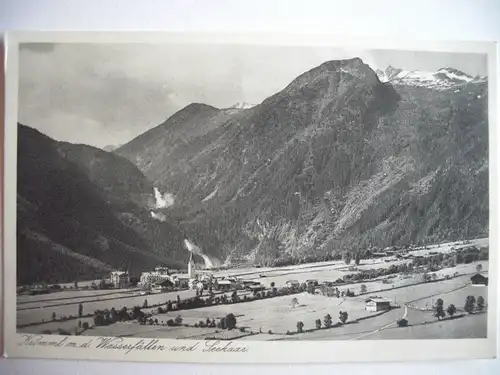 Alte AK Krimml Krimmler Wasserfälle Seekaar [573]