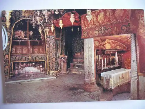 Alte AK Bethlehem Grotte de la Nativite [625]