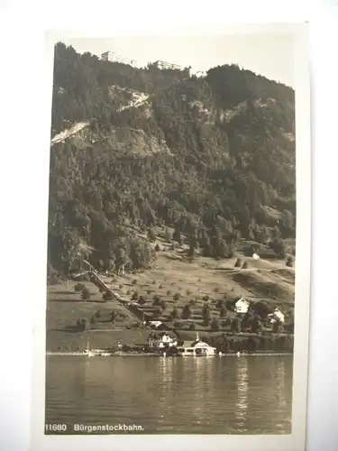 Alte AK Bürgenstockbahn [640]