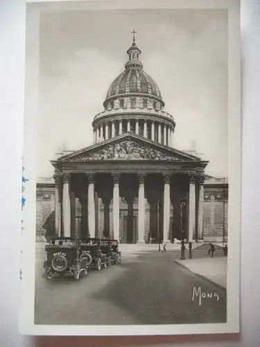 Alte AK Paris Le Pantheon Automobile [653]