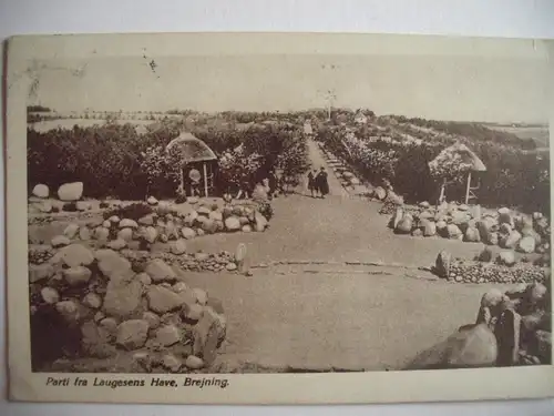 Alte AK Parti fra Laugesens Have Brejning [656]