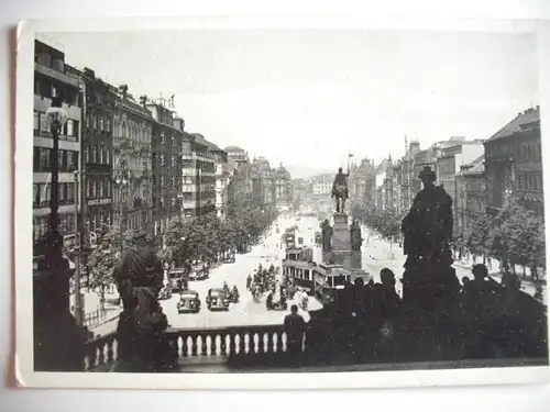 Alte AK Prag Wenzelsplatz Praha Vaclavske namesti [662]