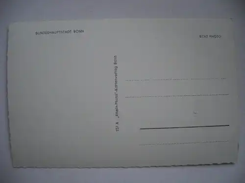 Alte AK Bundeshauptstadt Bonn Mehrbildkarte [A290]