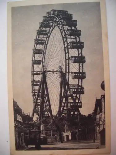 Alte AK Wien Prater Riesenrad [A1109]