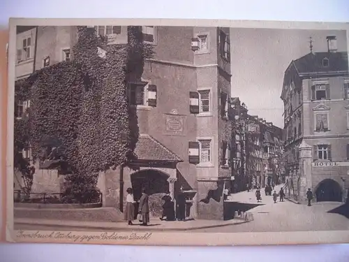 Alte AK Innsbruck Ottoburg Goldenes Dachl [A1110]