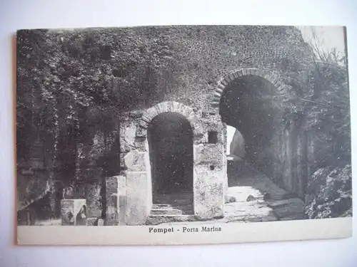 Alte AK Pompei Porta Marina [A1152]