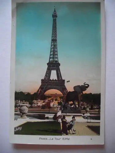 ]Alte AK Paris La Tour Eiffel Eiffelturm [A1180]