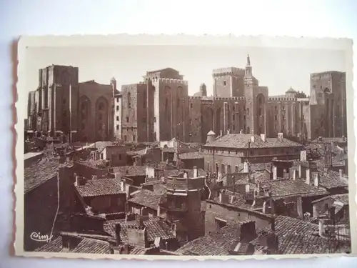 Alte AK Avignon Palais de Papes  [A1187]