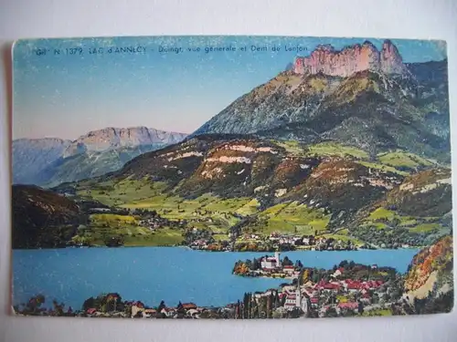 Alte AK Lac d’Annecy um 1940 [A1189]