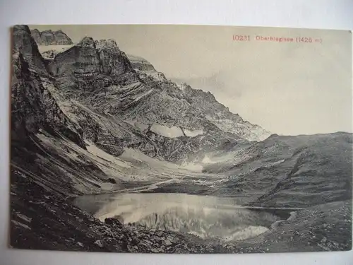 Alte AK Oberblegisee Glarus um1920 [A1209]