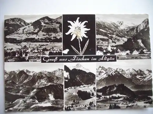Alte AK Gruß aus Fischen im Allgäu [A841]