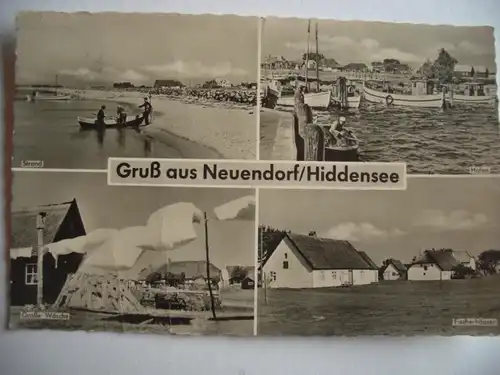 Alte AK Neuendorf Hiddensee [A736]