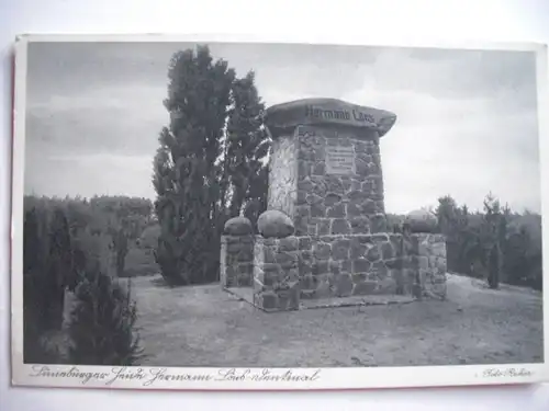 Alte AK Lüneburger Heide Hermann Löns-Denkmal [A517]