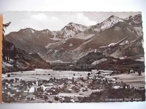Alte AK Unterwössen Bayerische Alpen [A615]