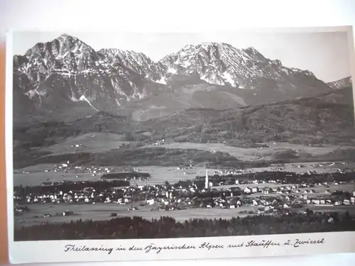 Alte AK Freilassing Stauffen und Zwiesel [A630]