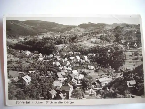 Alte AK Bühlertal im Schwarzwald  [A858]