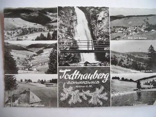 Alte AK Todtnauberg Schwarzwald Mehrbildkarte [A874]