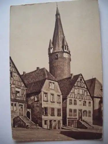 Alte AK Ottweiler mit dem Alten Turm [A891]