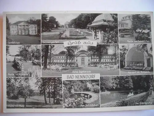 Alte AK Bad Nenndorf Mehrbildkarte [A946]