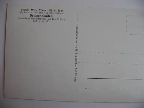 Alte AK Bad Driburg Mehrbildkarte [A993]