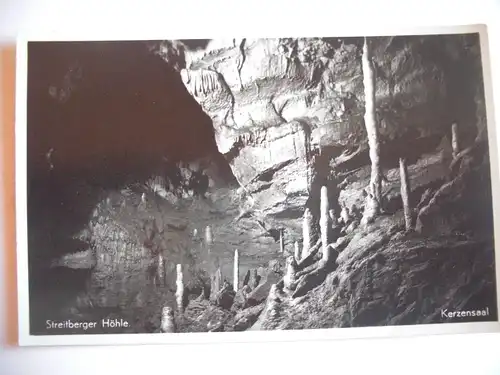 Alte AK Streiberger Höhle Fränkische Schweiz [A636]