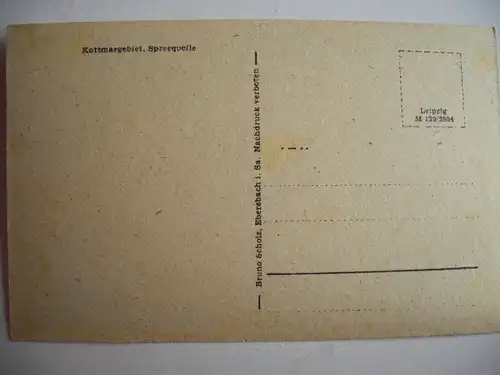 Alte AK Kottmargebiet Spreequelle [A701]