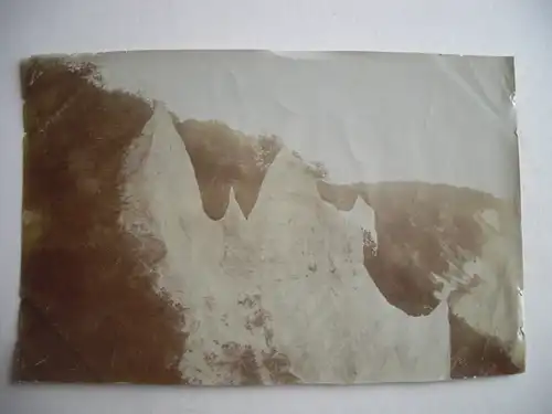 Alte AK Fotokarte Wissower Klinken Rügen [A769]