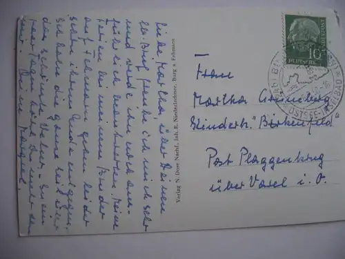 Alte AK Steilküste bei Wulfen Insel Fehmarn [A256]