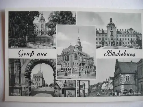 Alte AK Gruß aus Bad Bückeburg Mehrbildkarte [A332]