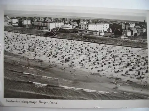 Alte AK Nordseebad Wangerooge Bürgenstand [A334]