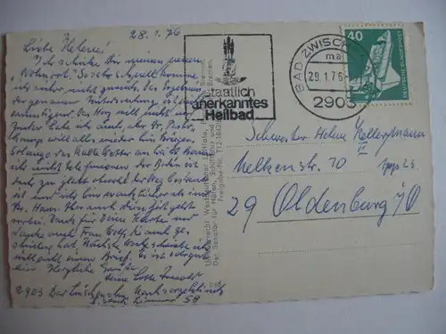 Alte AK Bad Zwischenahr (Stempel) [A337]