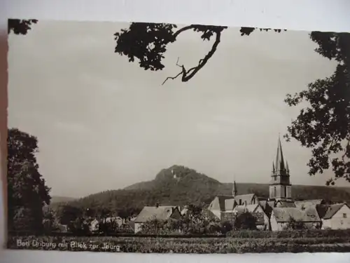 Alte AK Bad Driburg Blick zur Burg [A228]